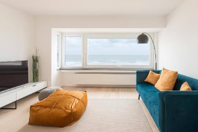 Prachtig Zeezicht Appartement Ostenda Esterno foto
